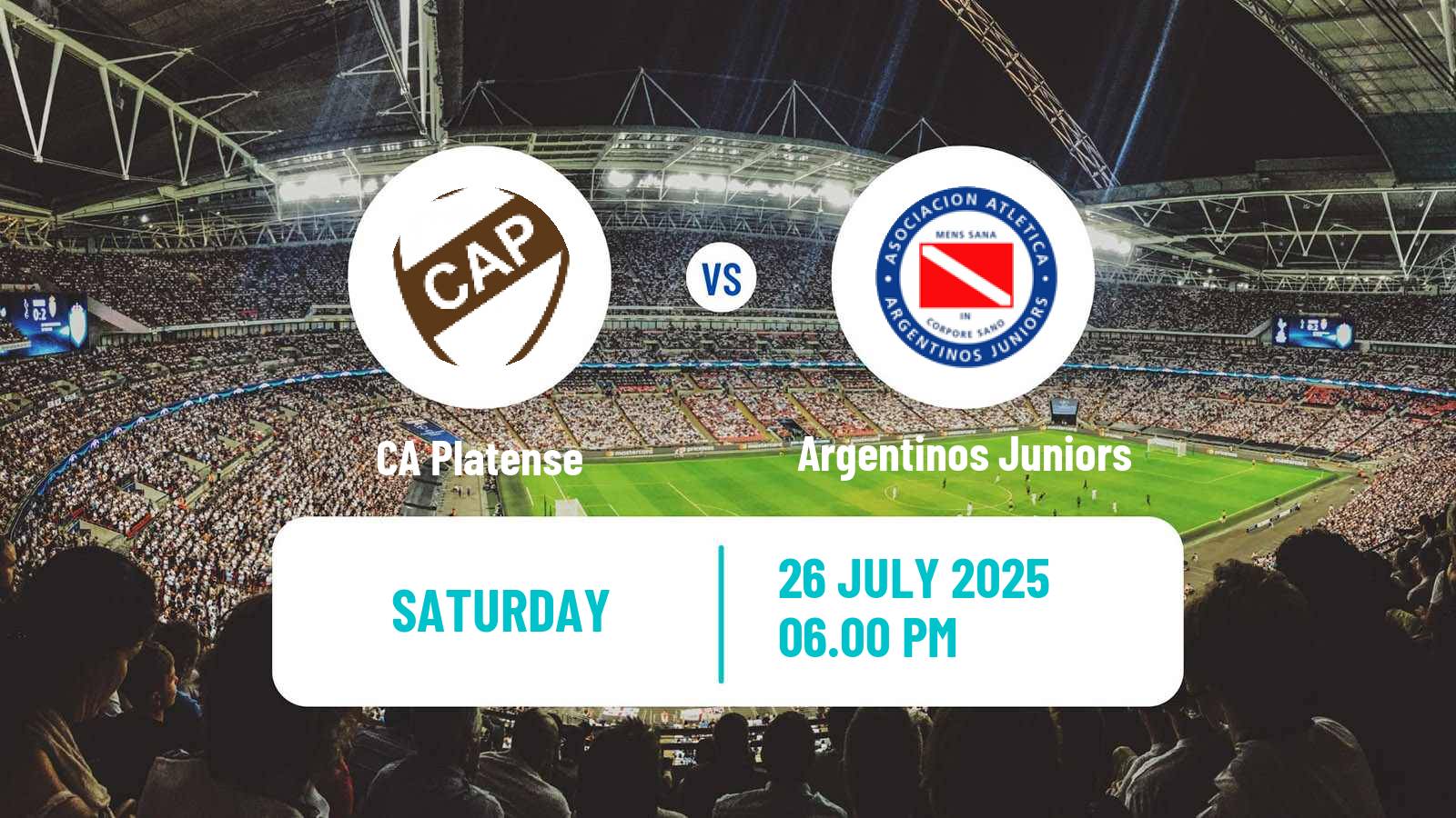 Football Argentinian Liga Profesional Platense - Argentinos Juniors