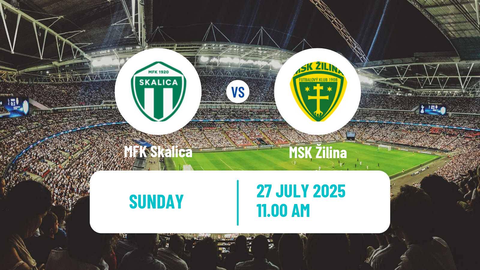 Football Slovak Superliga Skalica - Žilina