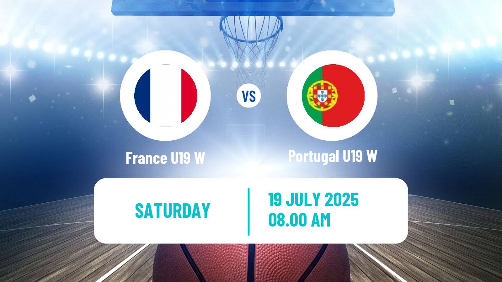 Basketball World Championship U19 Basketball Women France U19 W - Portugal U19 W