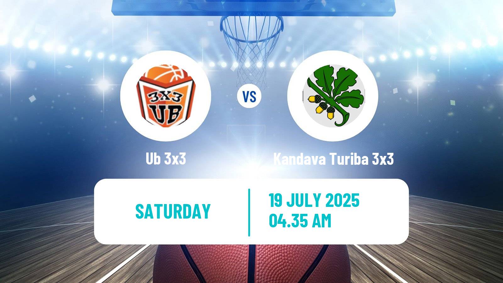 Basketball World Tour Hong Kong 3x3 Ub 3x3 - Kandava Turiba 3x3