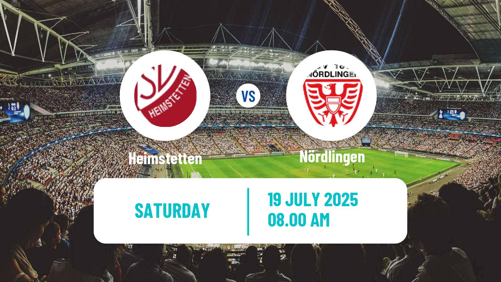 Football German Oberliga Bayern Süd Heimstetten - Nördlingen