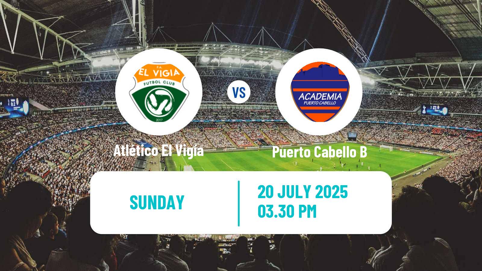 Football Venezuelan Segunda Division Atlético El Vigía - Puerto Cabello B