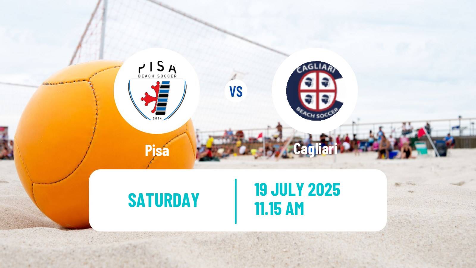 Beach soccer Serie A Pisa - Cagliari