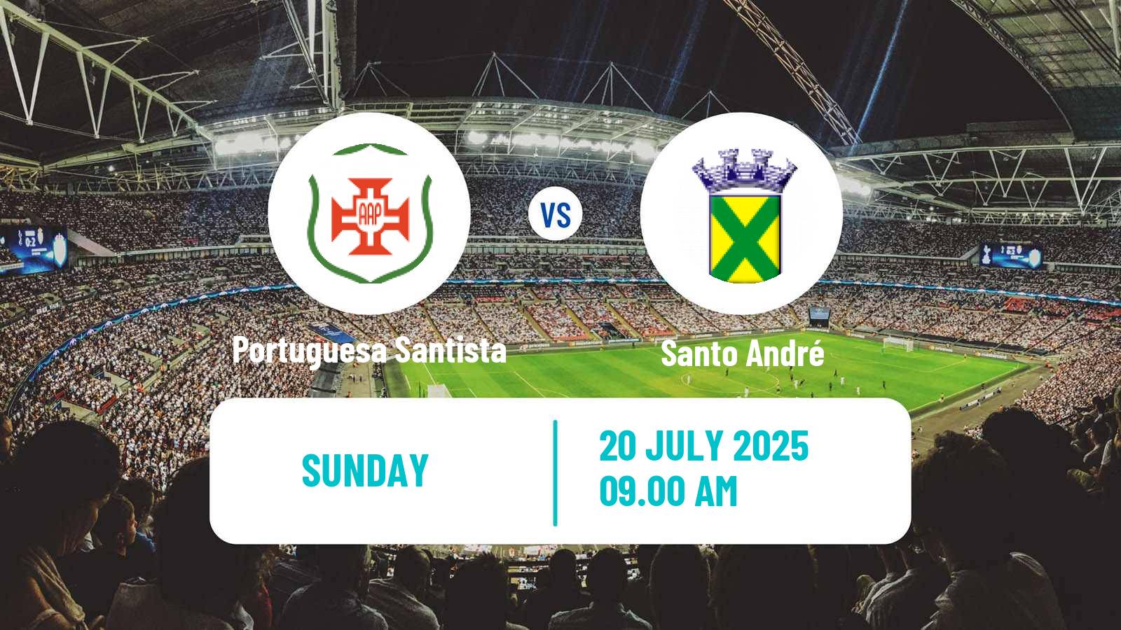 Football Brazilian Copa Paulista Portuguesa Santista - Santo André