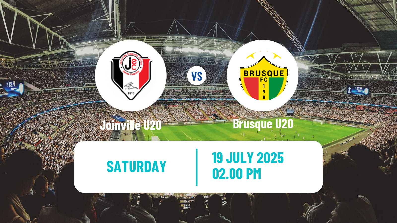 Football Brazilian Catarinense U20 Joinville U20 - Brusque U20