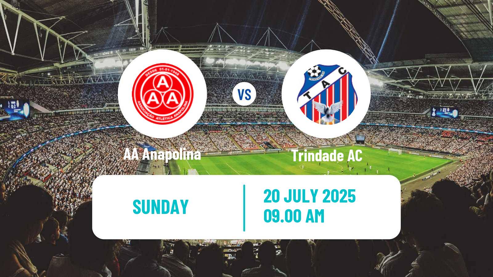 Football Brazilian Campeonato Goiano 2 Anapolina - Trindade