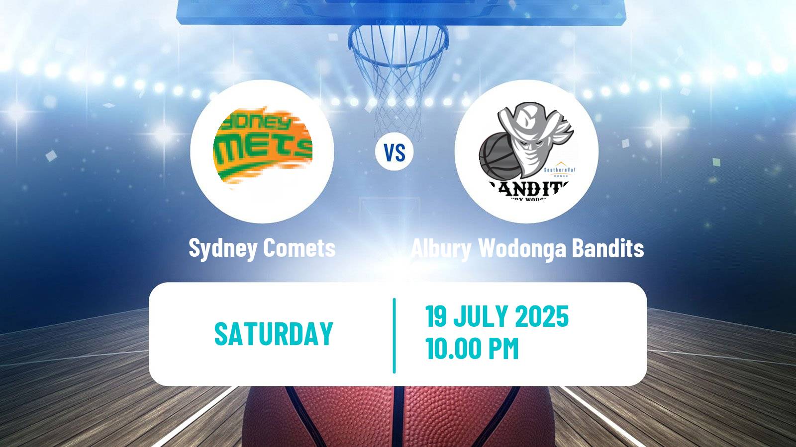 Basketball Australian NBL1 East Women Sydney Comets - Albury Wodonga Bandits