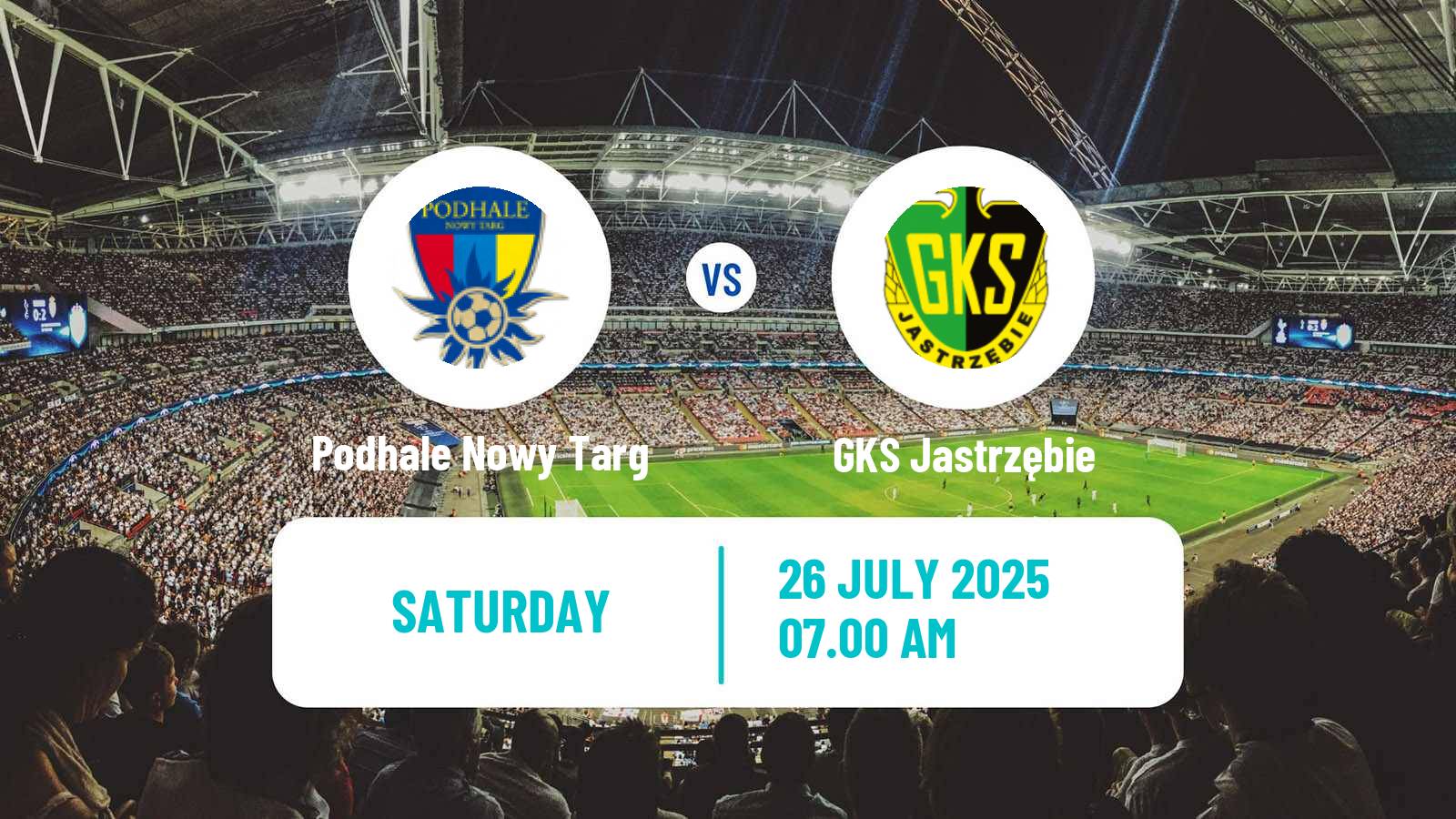 Football Polish Division 2 Podhale Nowy Targ - GKS Jastrzębie