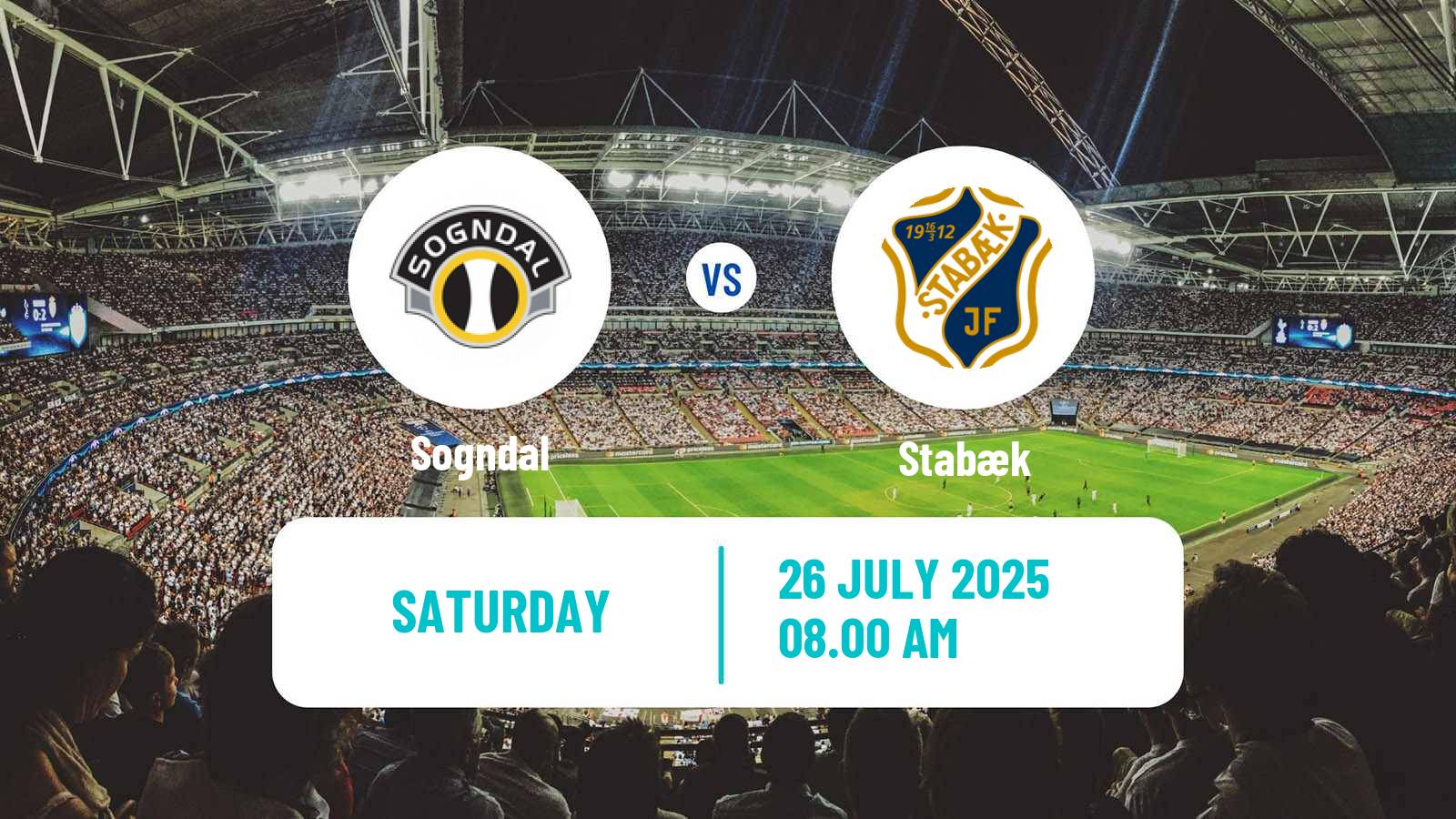 Football Norwegian Adeccoligaen Sogndal - Stabæk