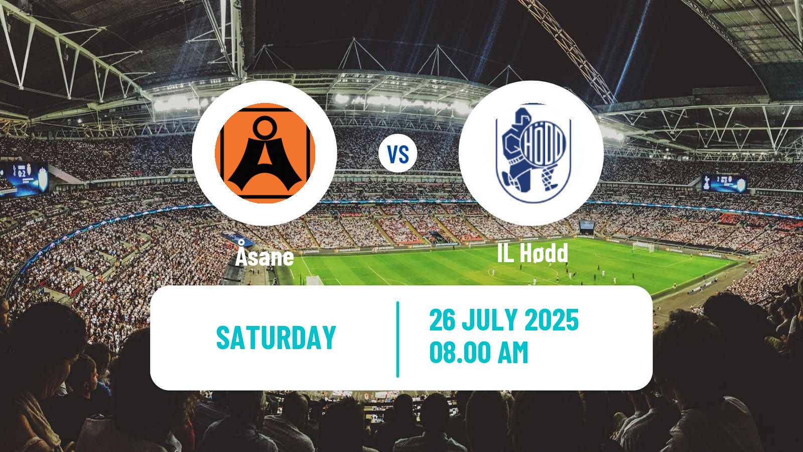 Football Norwegian Adeccoligaen Åsane - Hødd