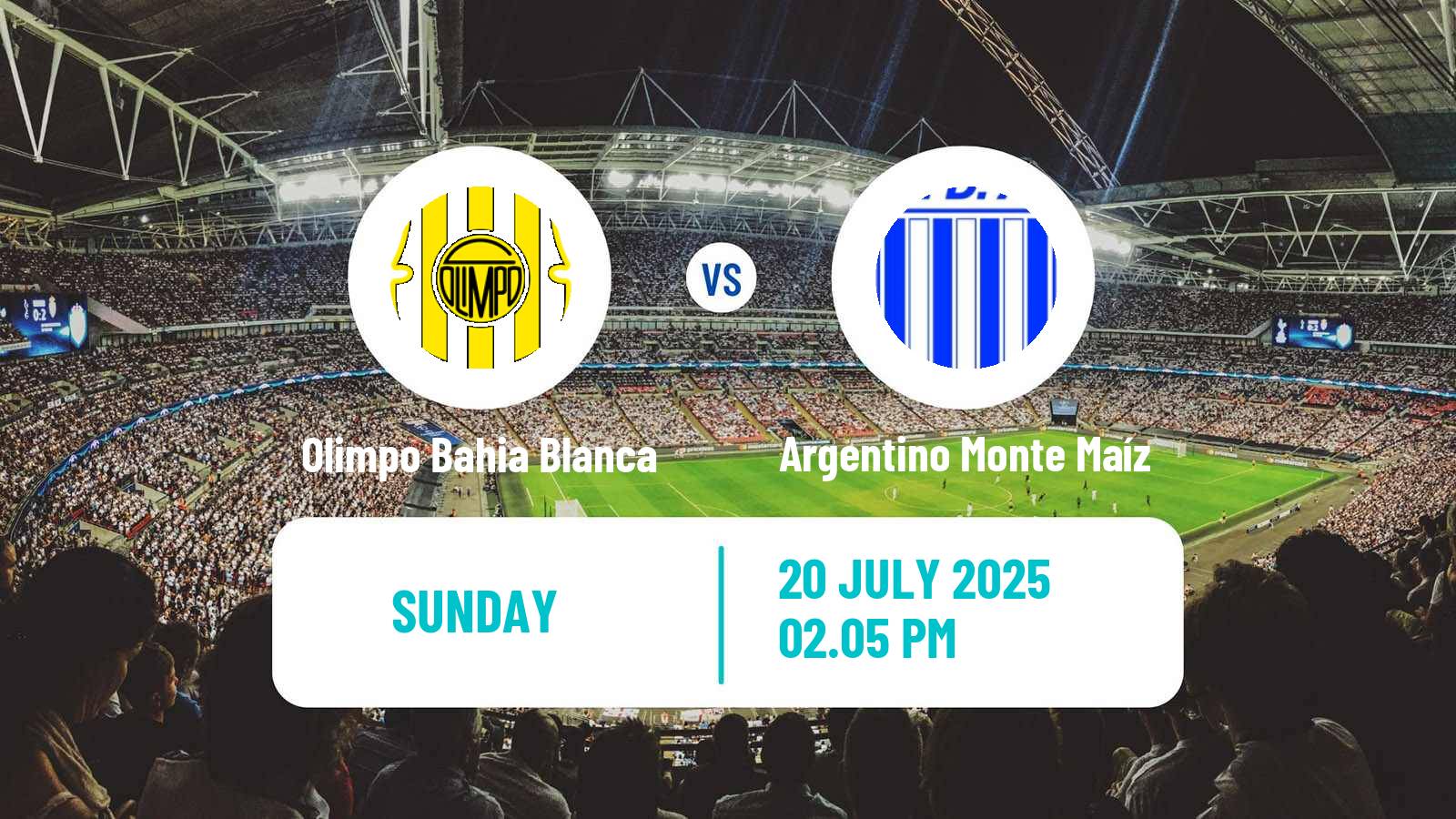 Football Argentinian Torneo Federal Olimpo Bahia Blanca - Argentino Monte Maíz