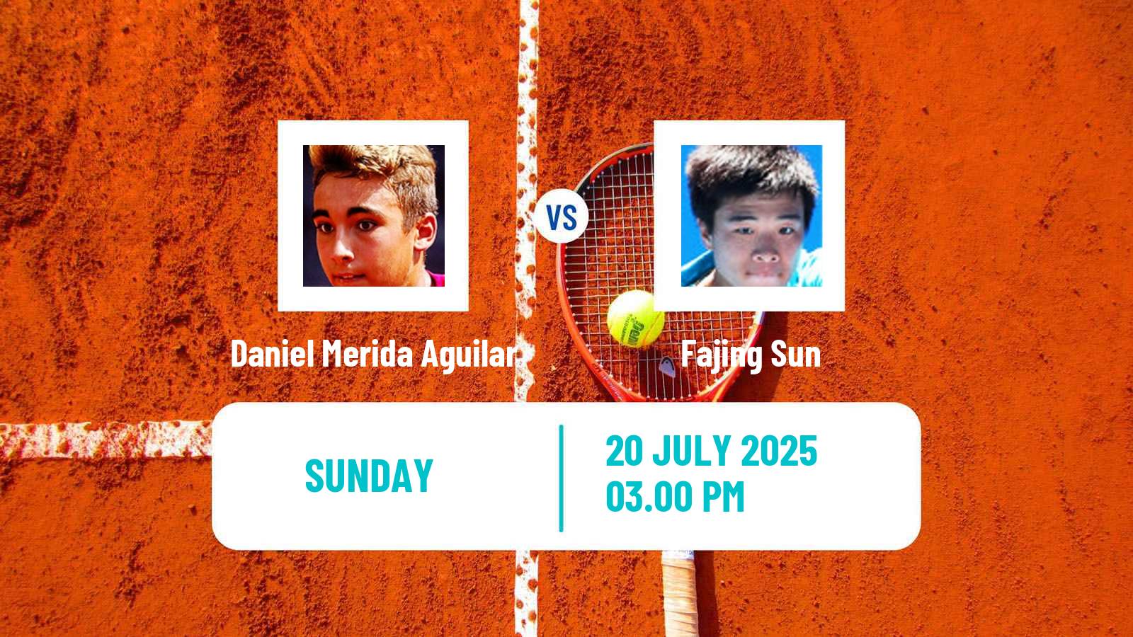 Tennis Pozoblanco Challenger Men Daniel Merida Aguilar - Fajing Sun