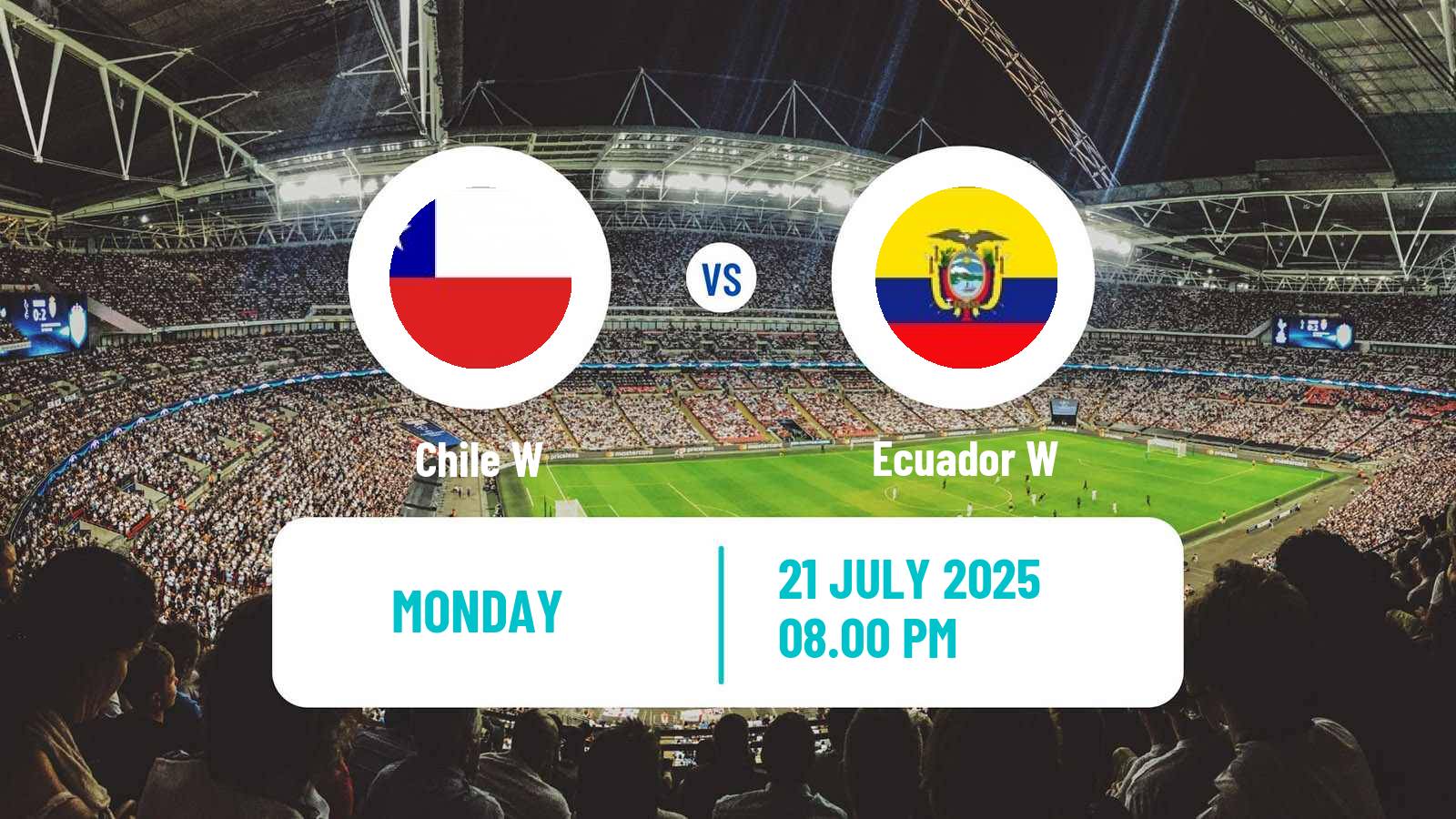 Football Copa America Women Chile W - Ecuador W