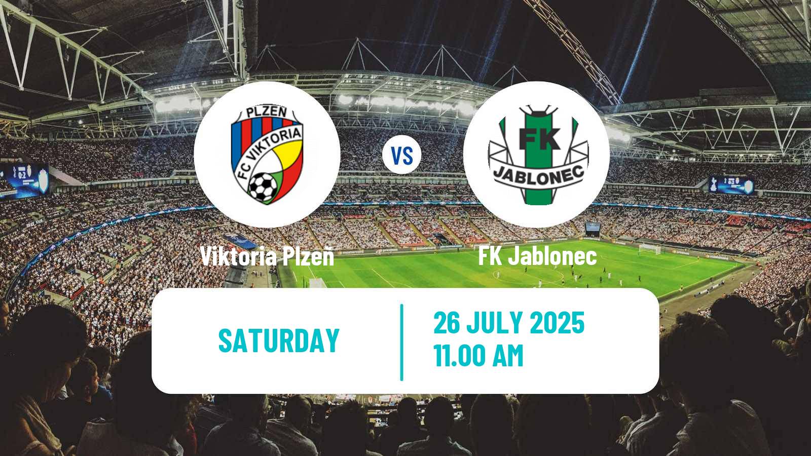 Football Czech 1 Liga Viktoria Plzeň - Jablonec