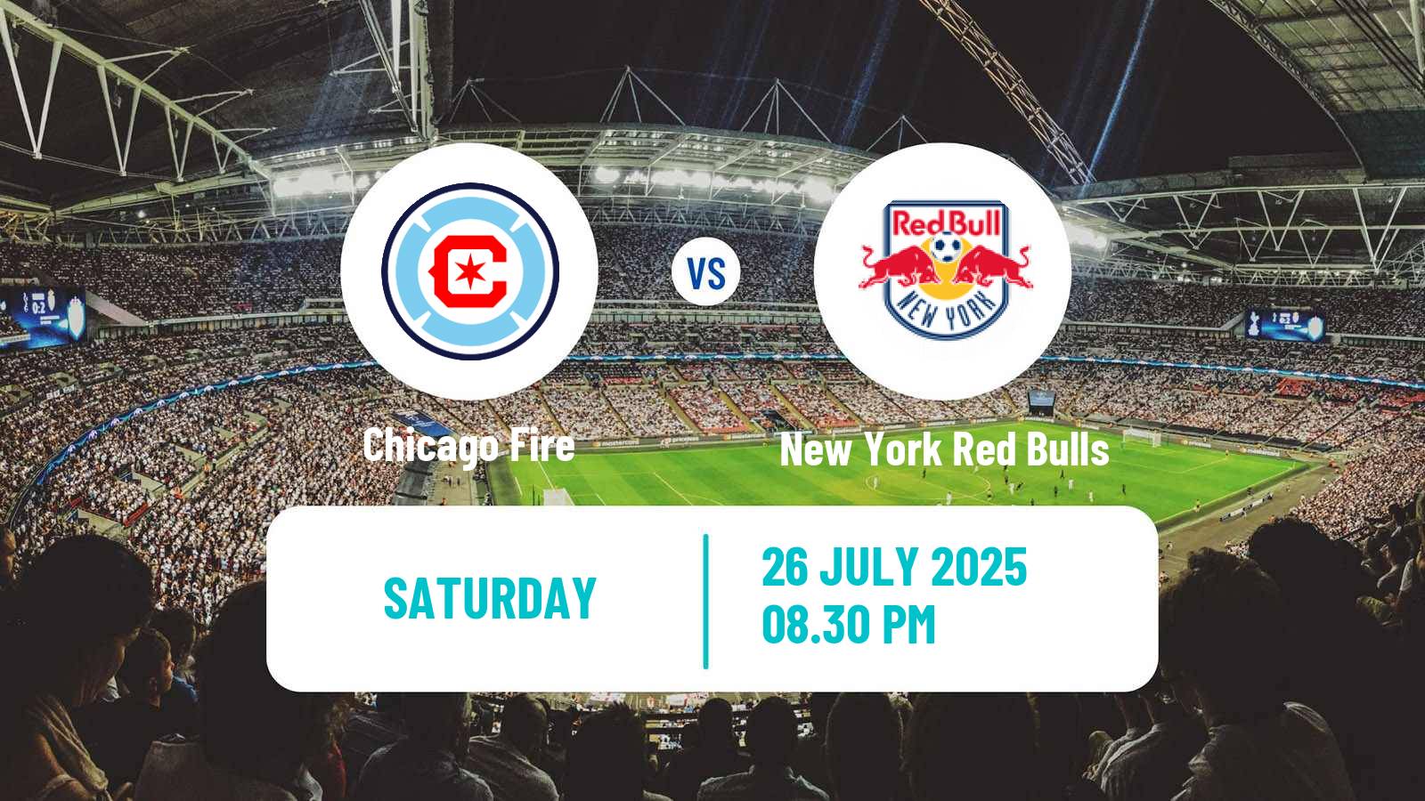 Football MLS Chicago Fire - New York Red Bulls