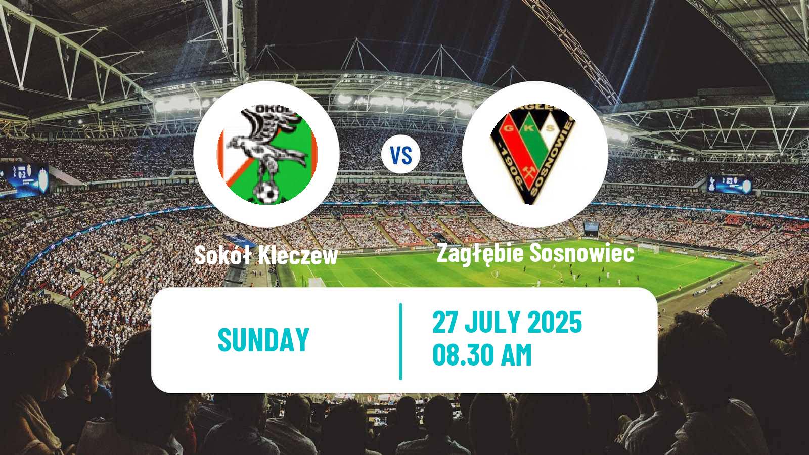 Football Polish Division 2 Sokół Kleczew - Zagłębie Sosnowiec