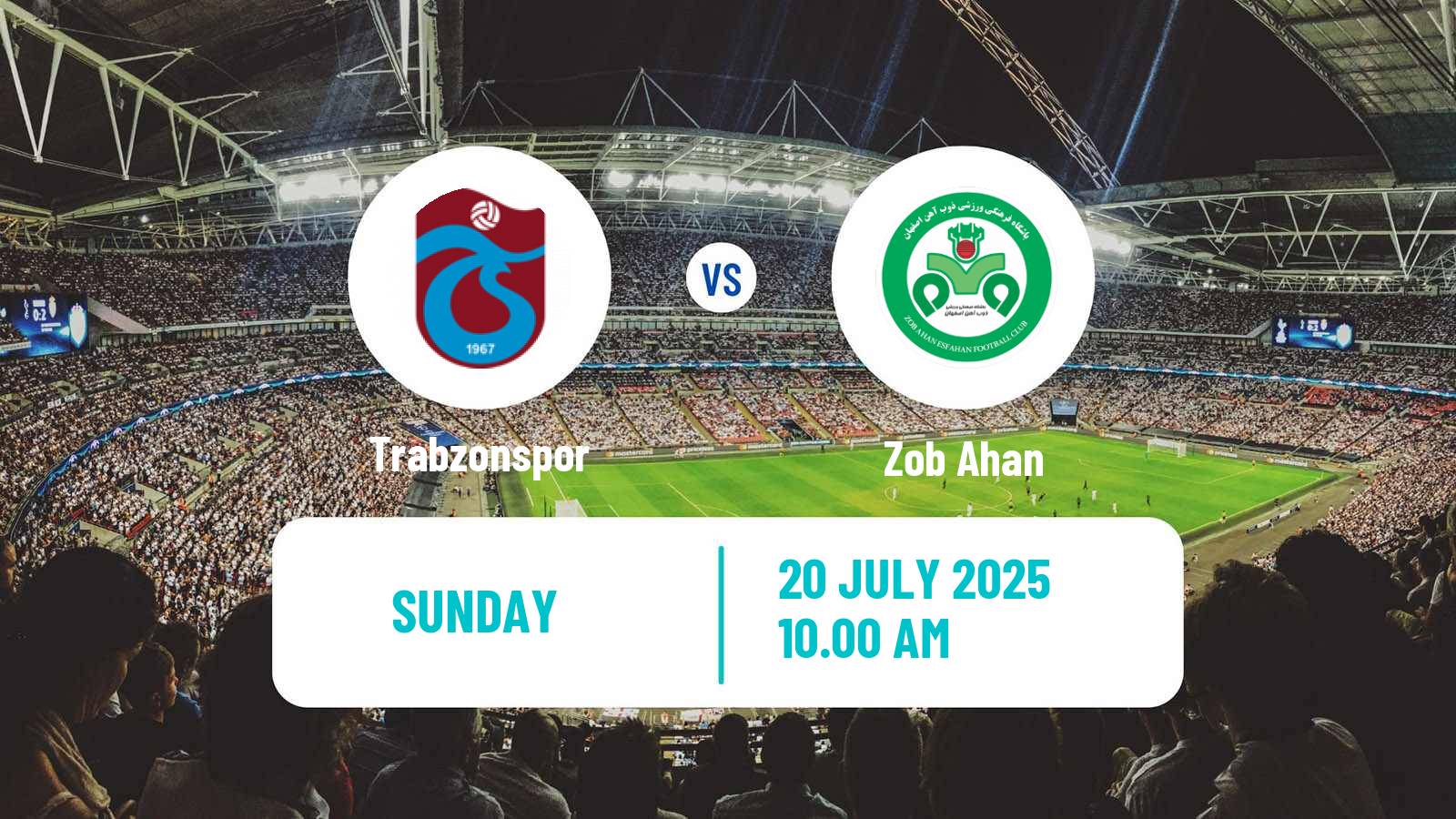 Football Club Friendly Trabzonspor - Zob Ahan