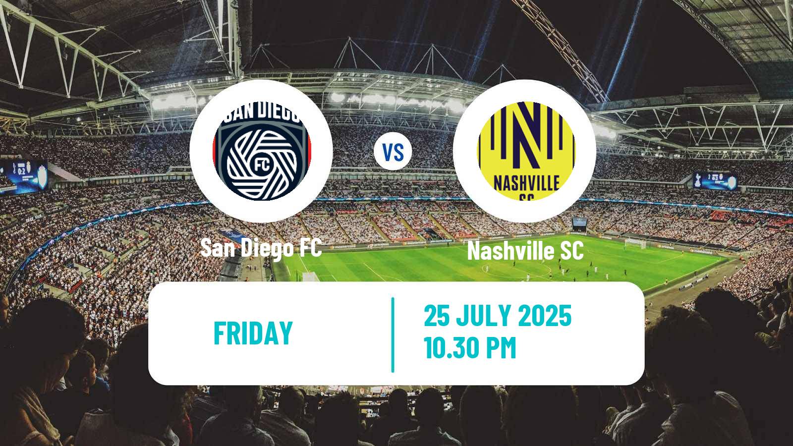 Football MLS San Diego - Nashville SC