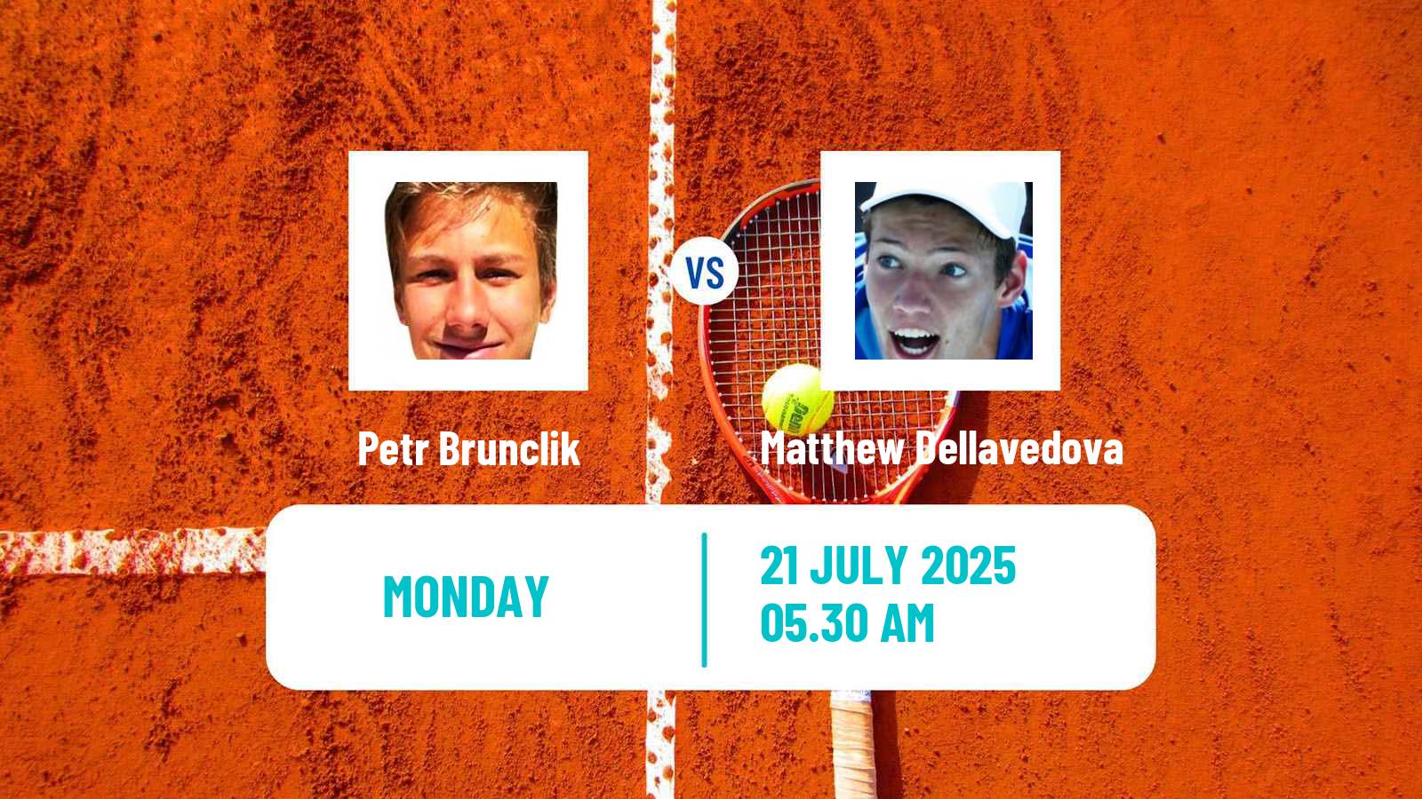 Tennis Zug Challenger Men Petr Brunclik - Matthew Dellavedova