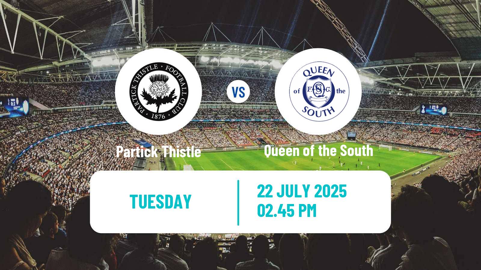 Football Scottish League Cup Partick Thistle - Queen of the South