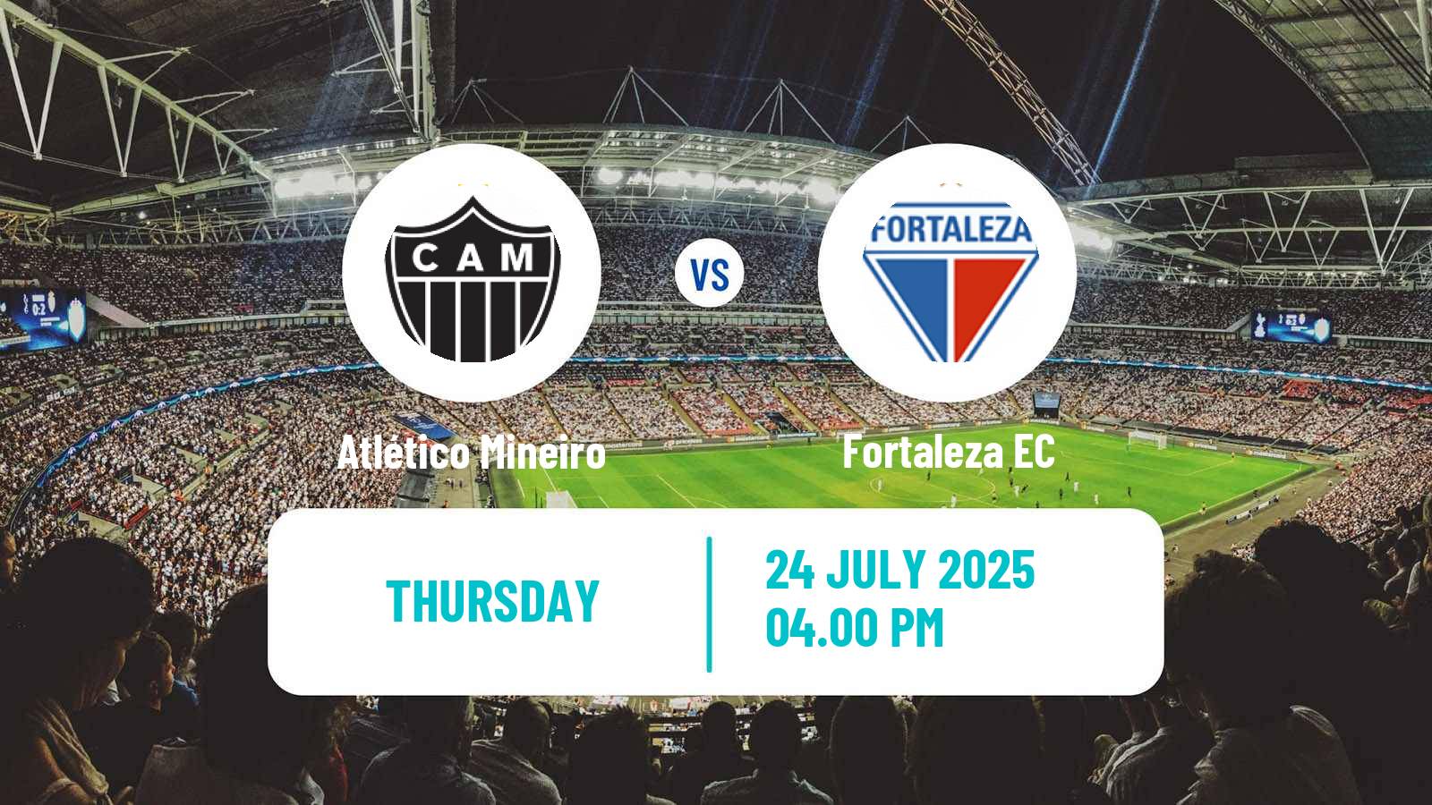 Football Brazilian Serie A Atlético Mineiro - Fortaleza