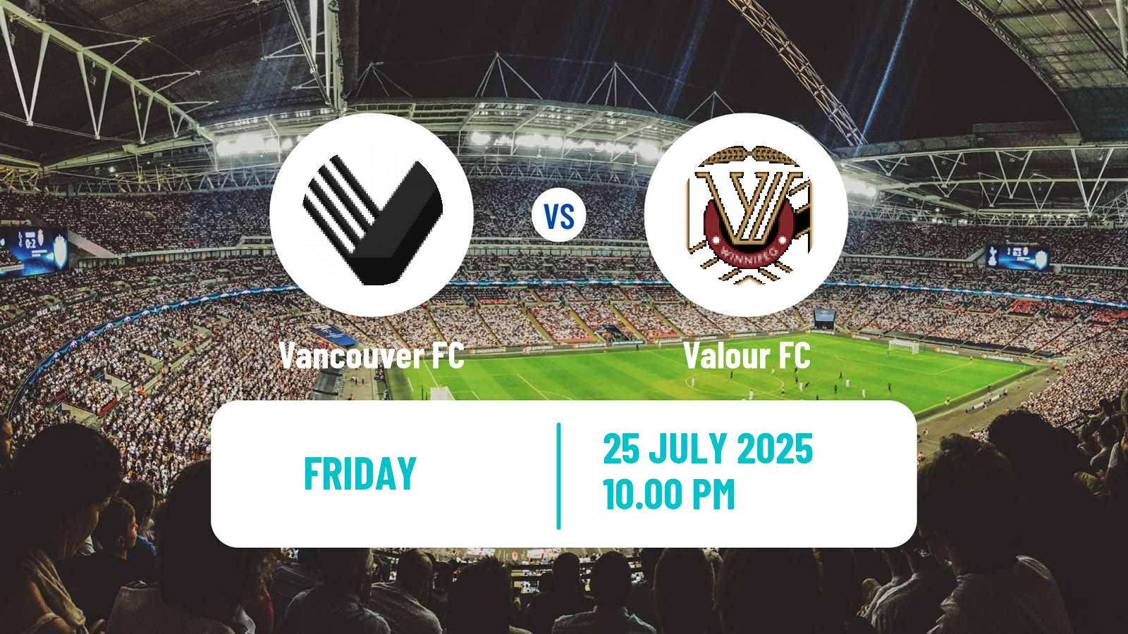 Football Canadian Premier League Vancouver FC - Valour