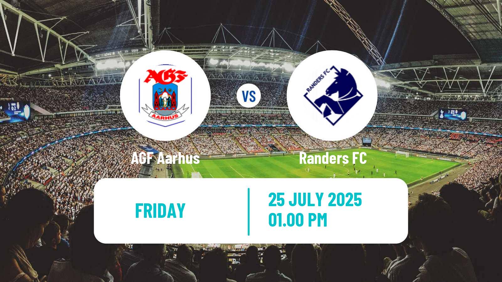 Football Danish Superliga AGF Aarhus - Randers FC