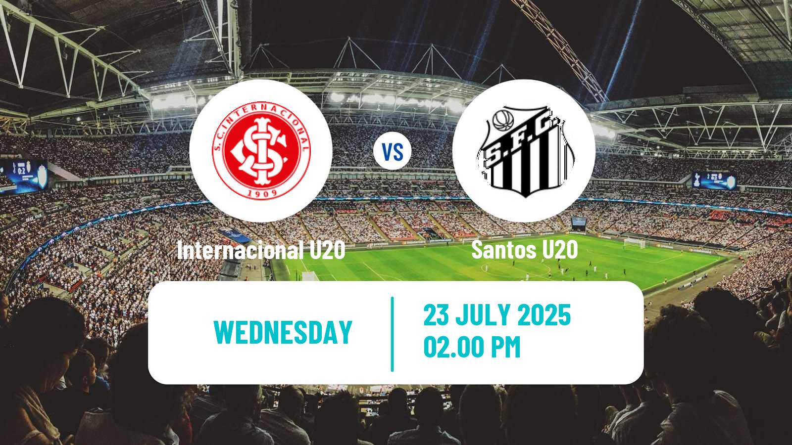 Football Brasileiro U20 Internacional U20 - Santos U20
