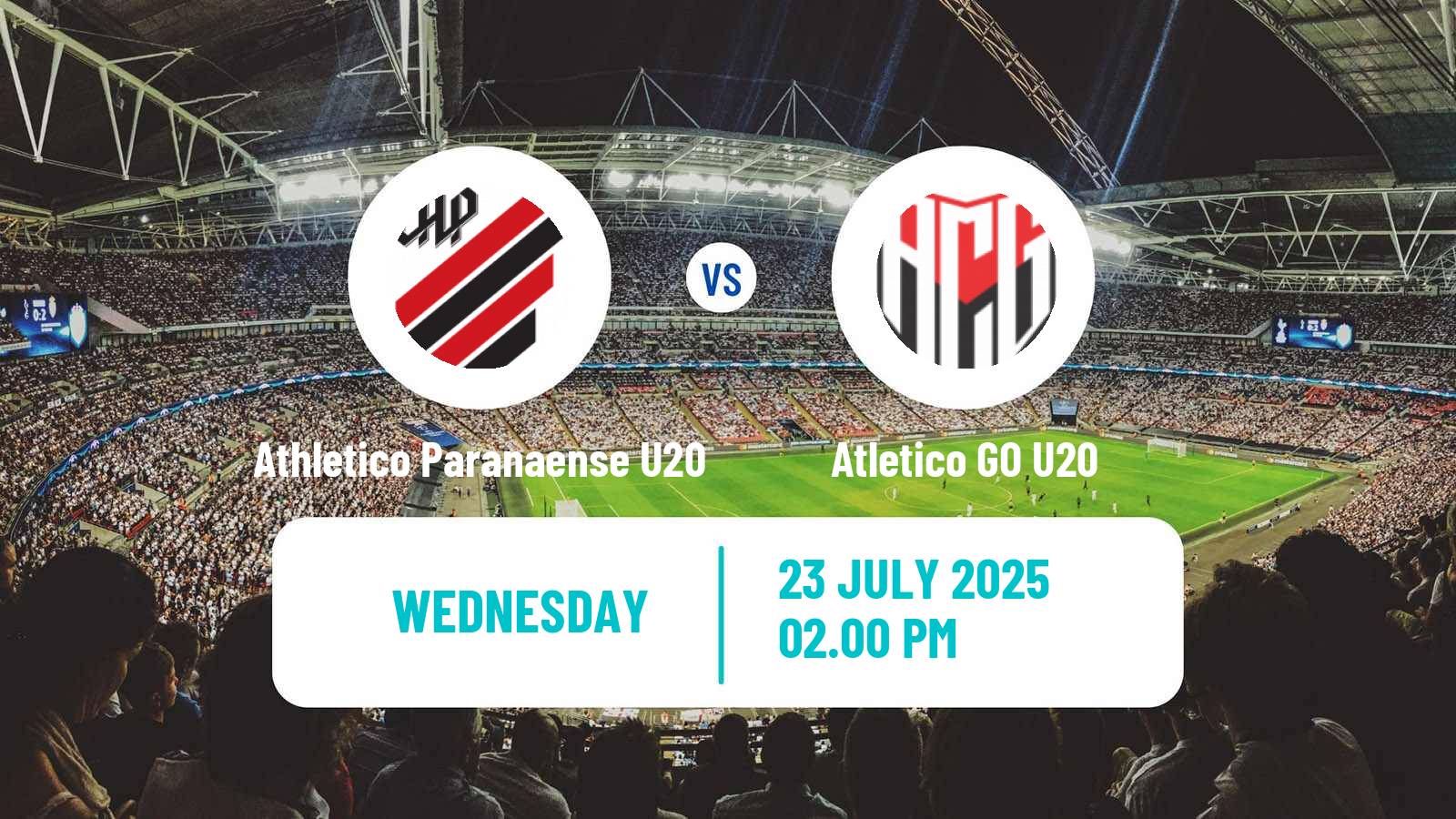 Football Brasileiro U20 Athletico Paranaense U20 - Atletico GO U20