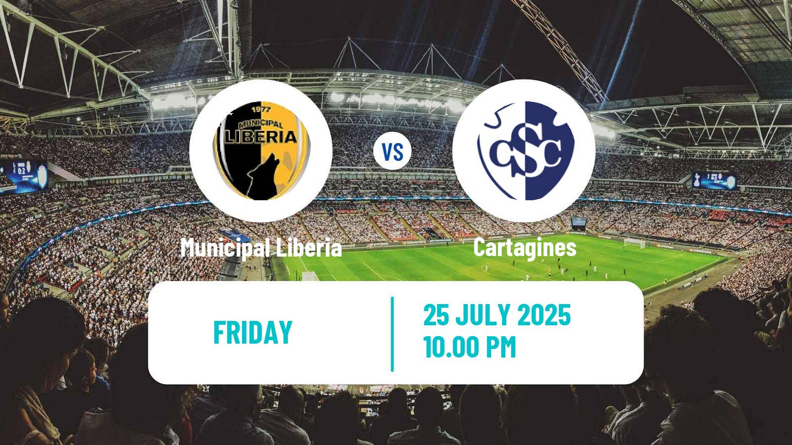 Football Costa Rican Primera Division Municipal Liberia - Cartagines