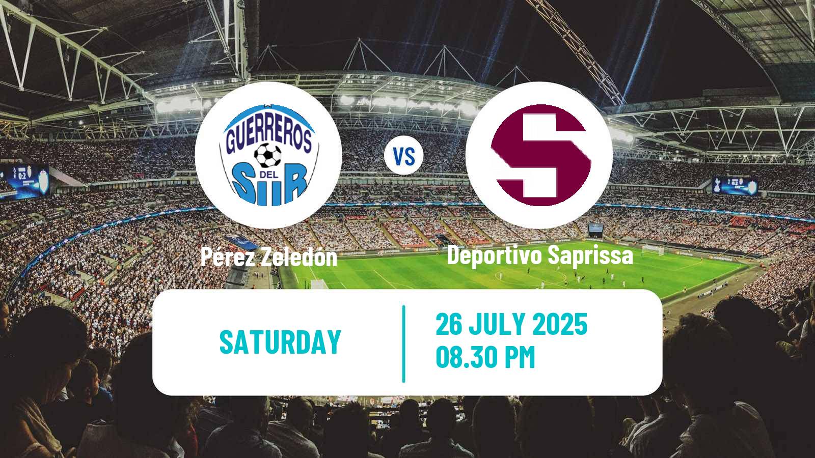 Football Costa Rican Primera Division Pérez Zeledón - Deportivo Saprissa