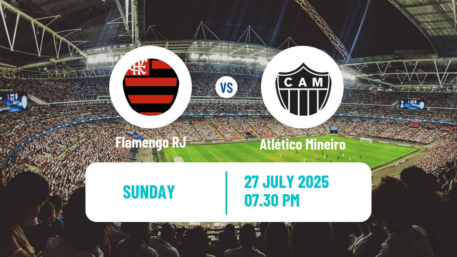 Football Brazilian Serie A Flamengo - Atlético Mineiro