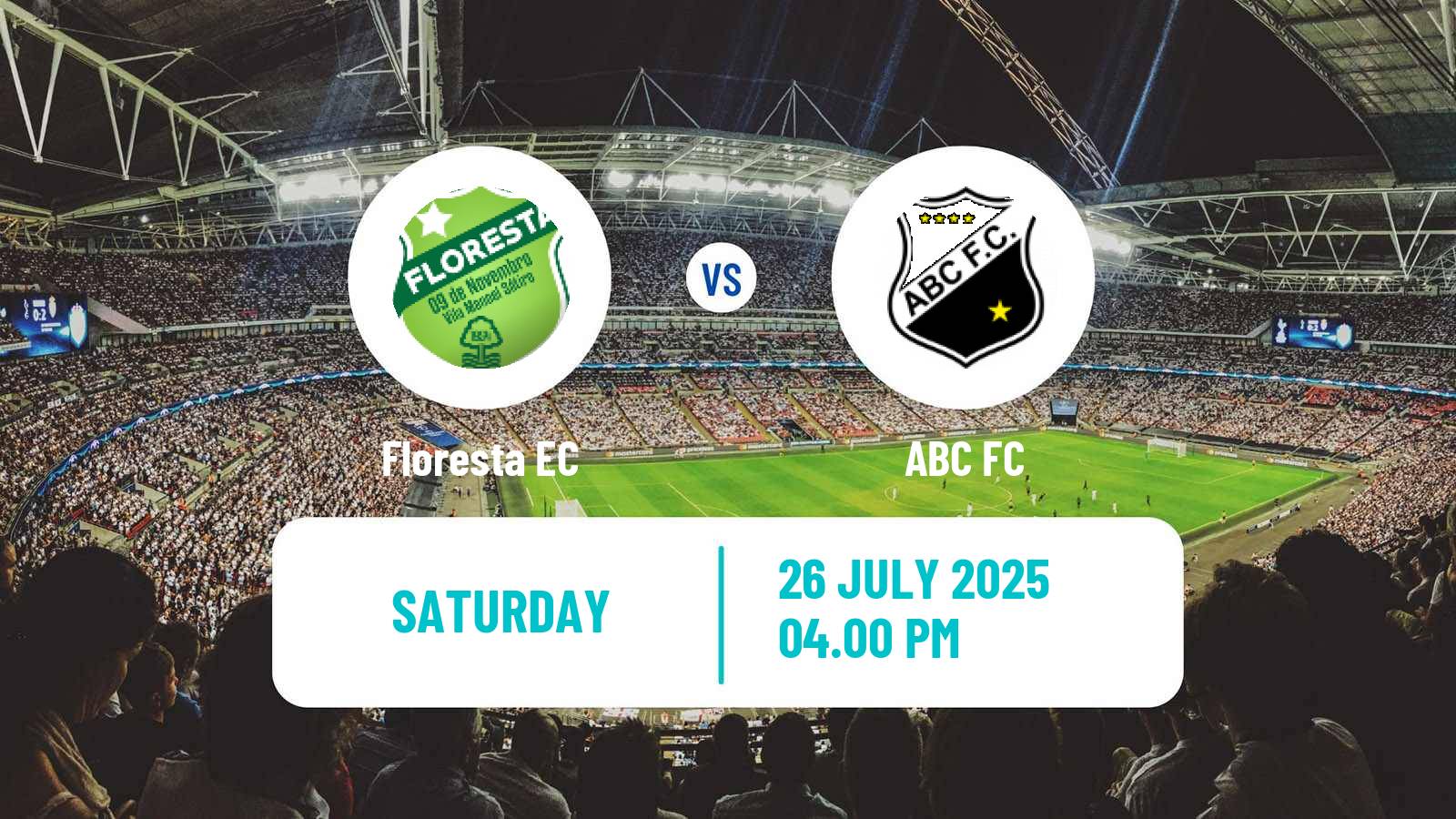 Football Brazilian Serie C Floresta - ABC