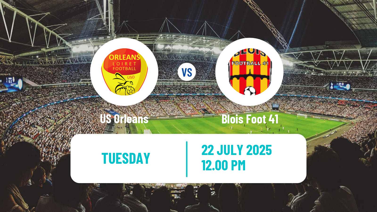 Football Club Friendly Orleans - Blois Foot 41