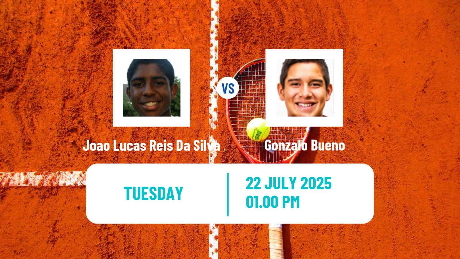 Tennis Tampere Challenger Men Joao Lucas Reis Da Silva - Gonzalo Bueno