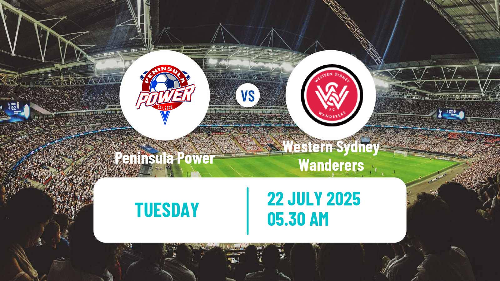 Football Australian Cup Peninsula Power - Western Sydney Wanderers