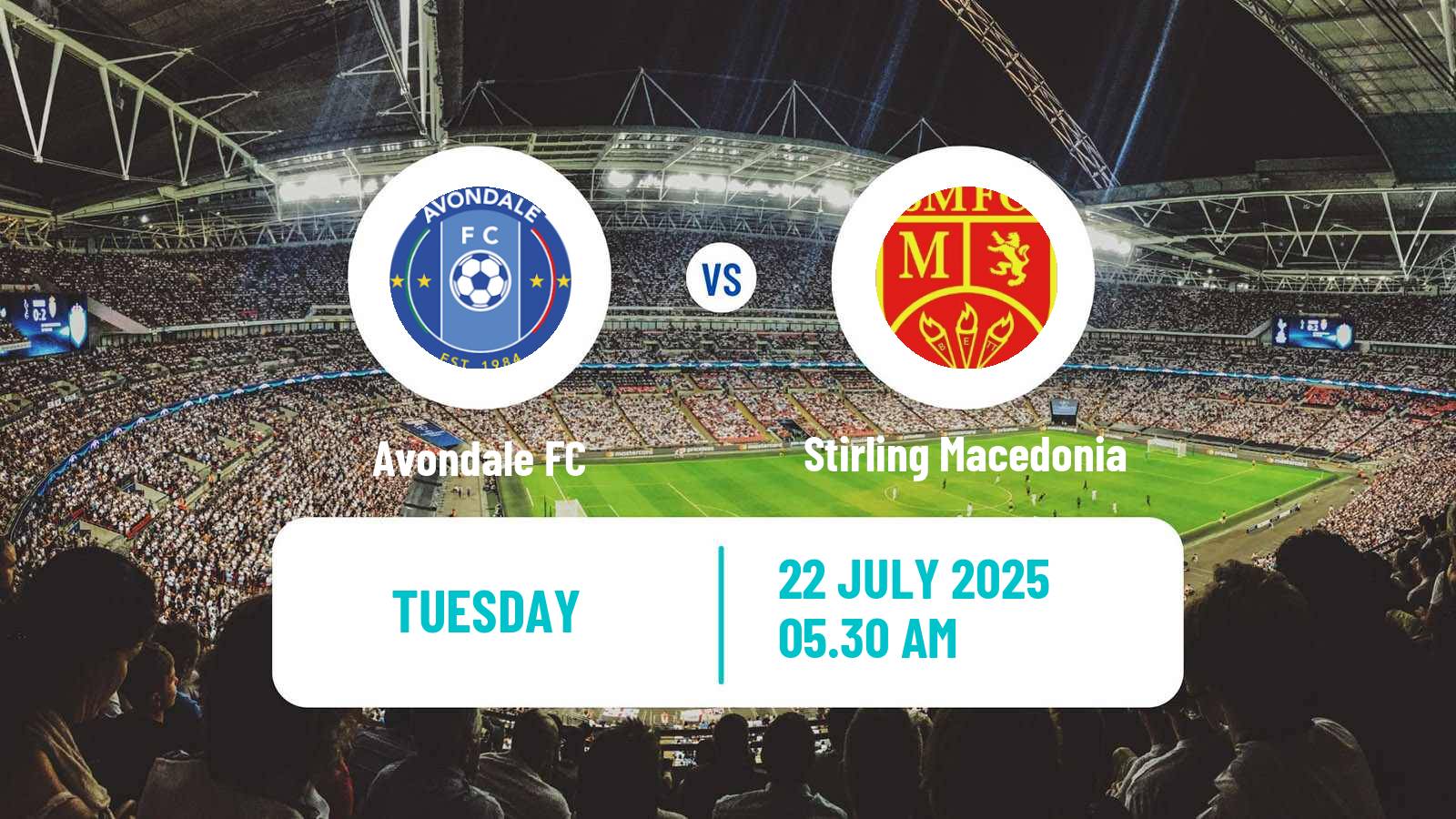 Football Australian Cup Avondale - Stirling Macedonia
