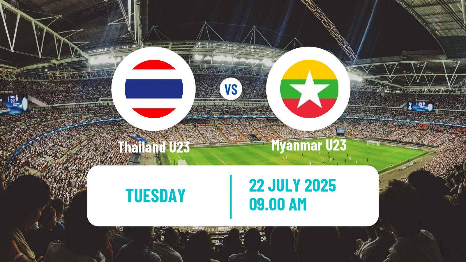 Football AFF Championship U23 Thailand U23 - Myanmar U23