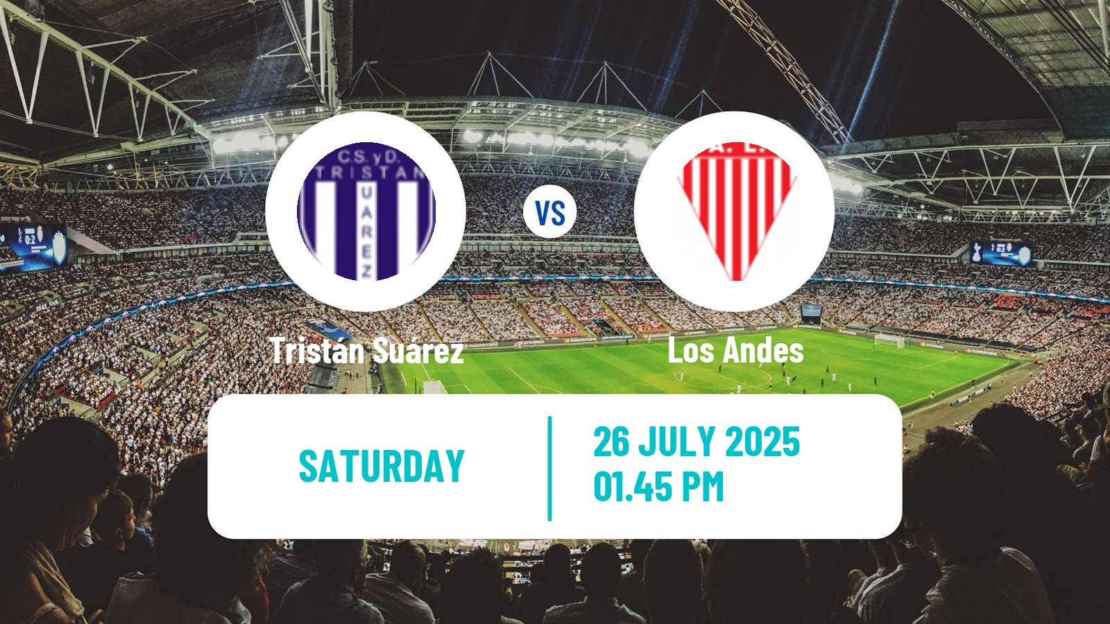 Football Argentinian Primera Nacional Tristán Suárez - Los Andes