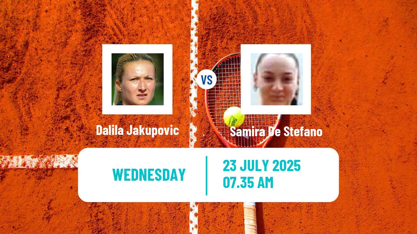 Tennis ITF W35 Horb Women Dalila Jakupovic - Samira De Stefano