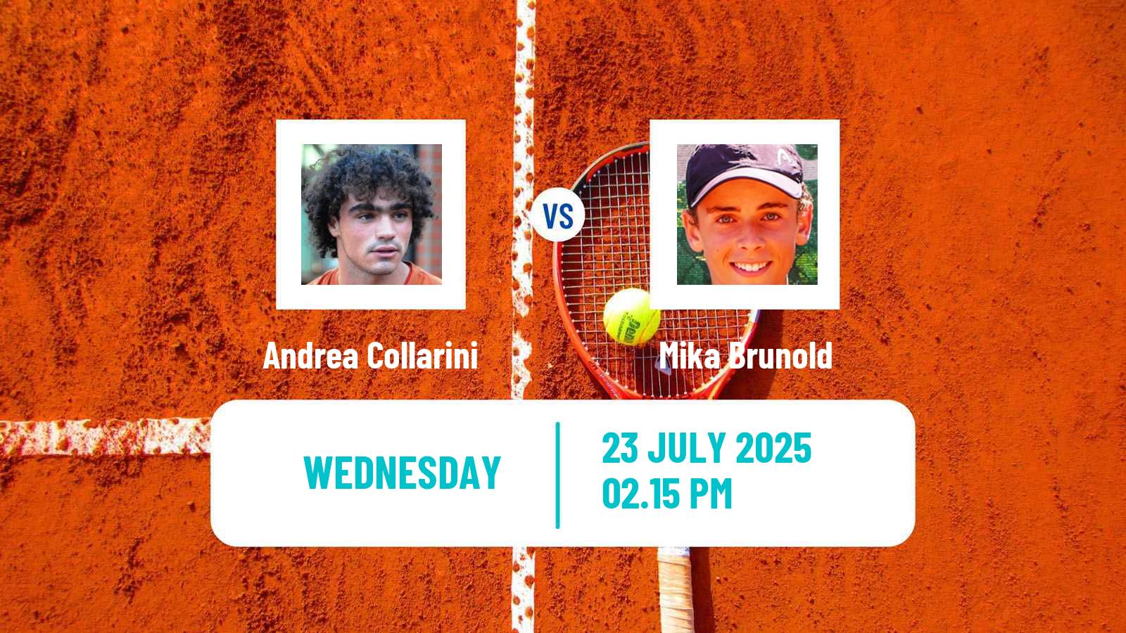 Tennis Zug Challenger Men Andrea Collarini - Mika Brunold