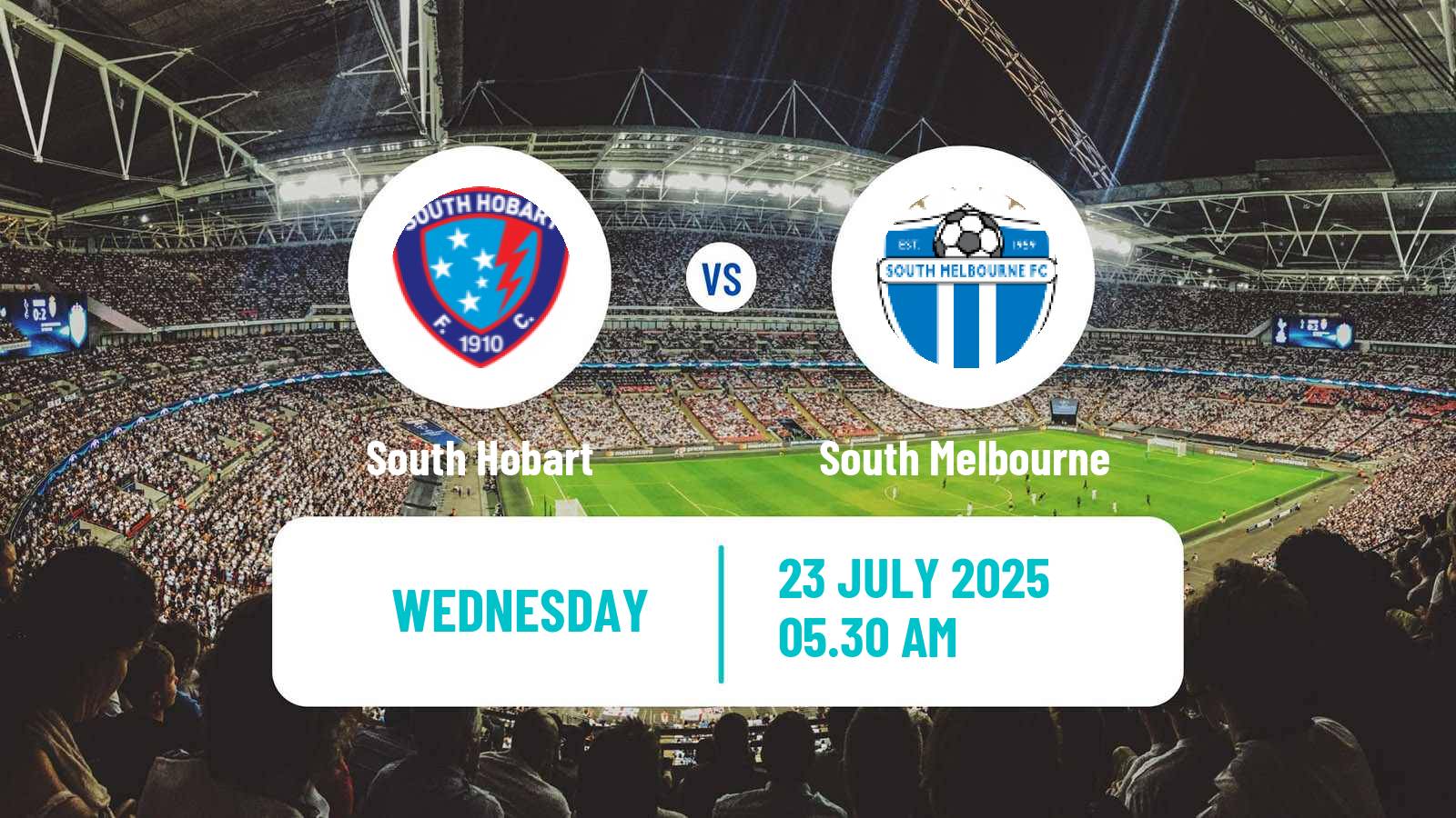 Football Australian Cup South Hobart - South Melbourne