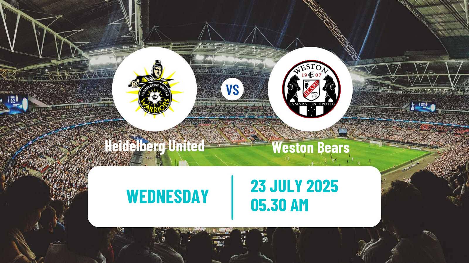 Football Australian Cup Heidelberg United - Weston Bears