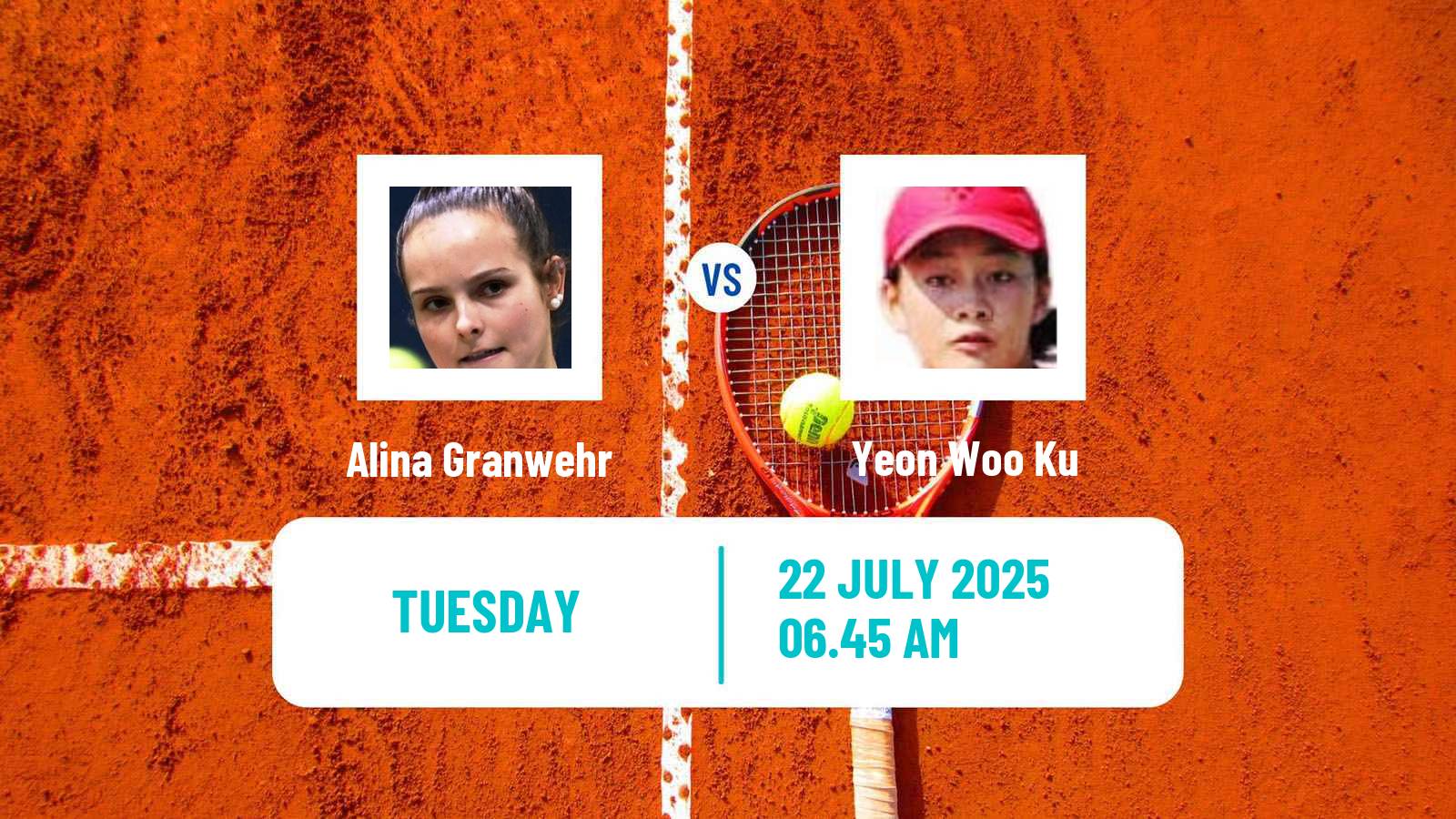 Tennis ITF W35 Monastir 3 Women Alina Granwehr - Yeon Woo Ku