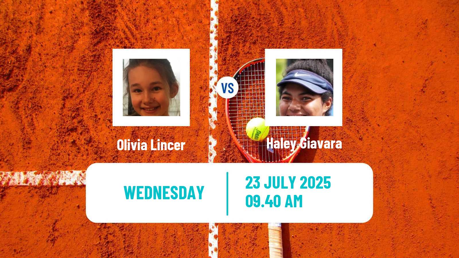 Tennis ITF W35 Florence Women Olivia Lincer - Haley Giavara