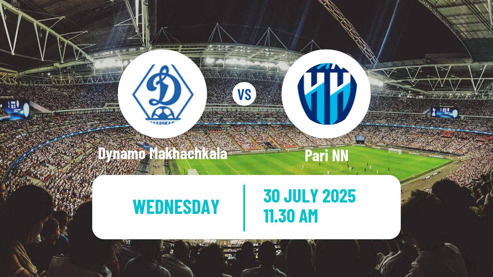Football Russian Cup Dynamo Makhachkala - Pari NN