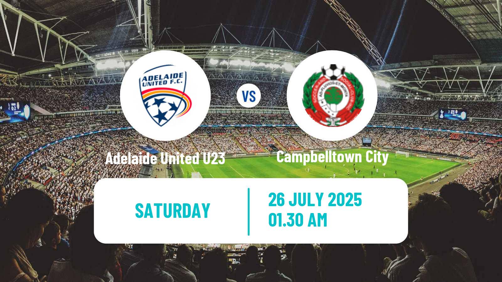 Football Australian NPL South Australian Adelaide United U23 - Campbelltown City