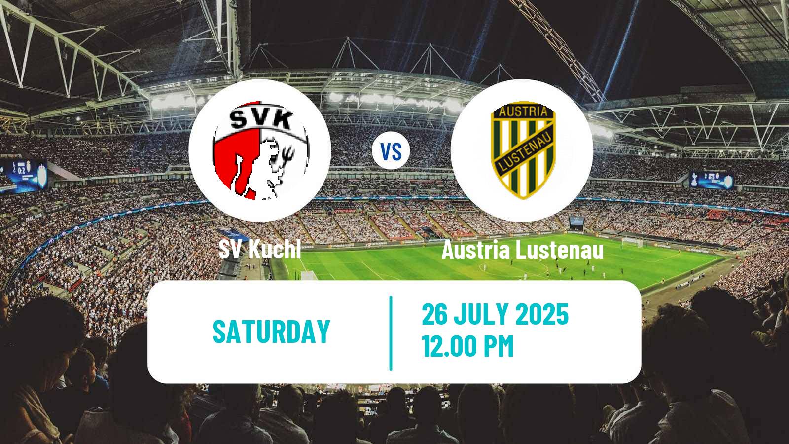 Football Austrian OFB Cup Kuchl - Austria Lustenau