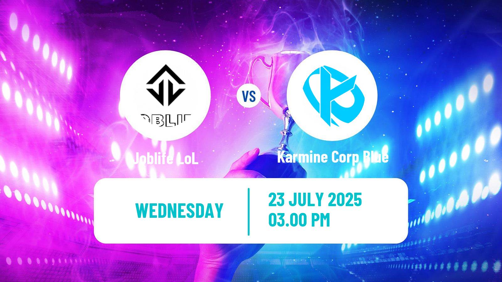 Esports League Of Legends Lfl Joblife - Karmine Corp Blue