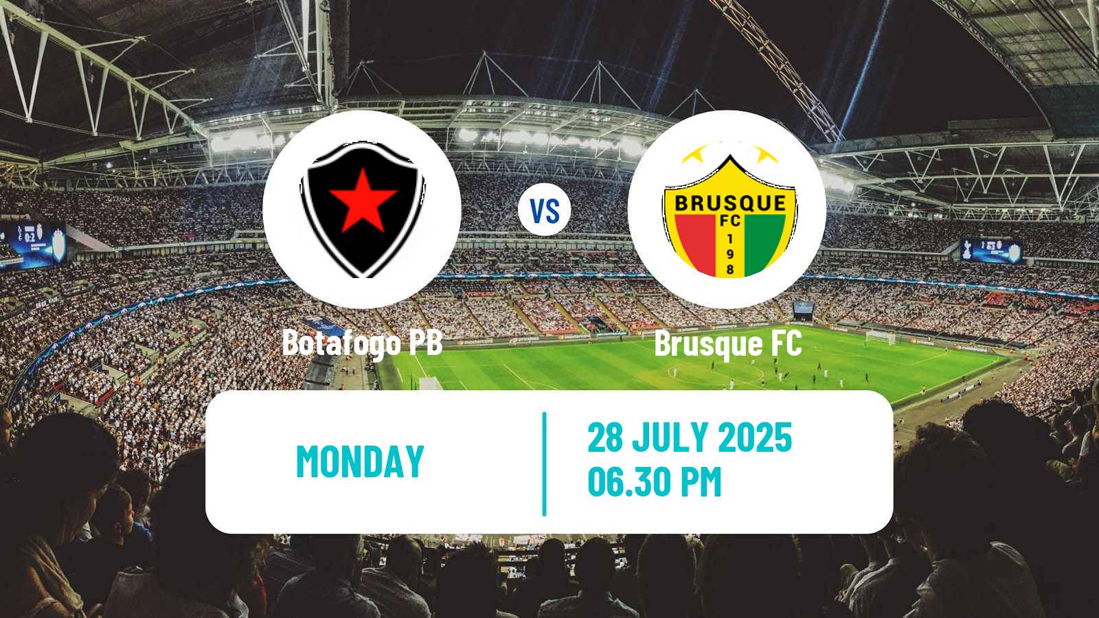 Football Brazilian Serie C Botafogo PB - Brusque